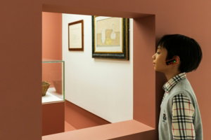 boy-looking-through-terracotta-wall-at-artwork.jpg Boy looking through terracotta wall at artwork